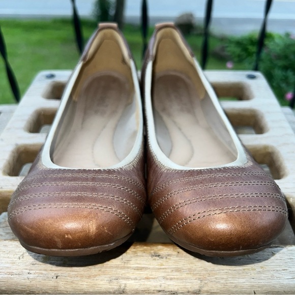 Timberland Earthkeepers Ellsworth Ballerina Women Shoes Sz 7.5M Leather - Picture 3 of 11